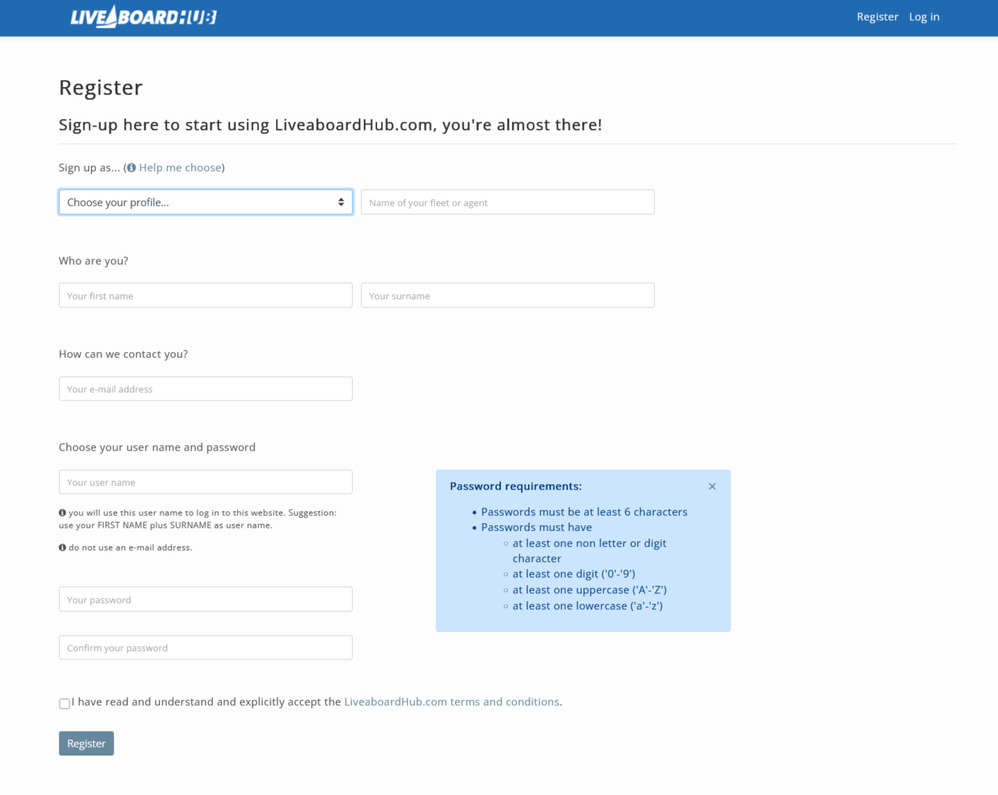 register